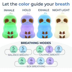 Mindsight Breathing Buddha detalle de silicona suave que facilita agarre cómodo