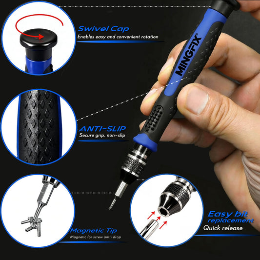 MINGFIX tornillos organizados en 24 compartimentos para encontrar piezas rápidamente