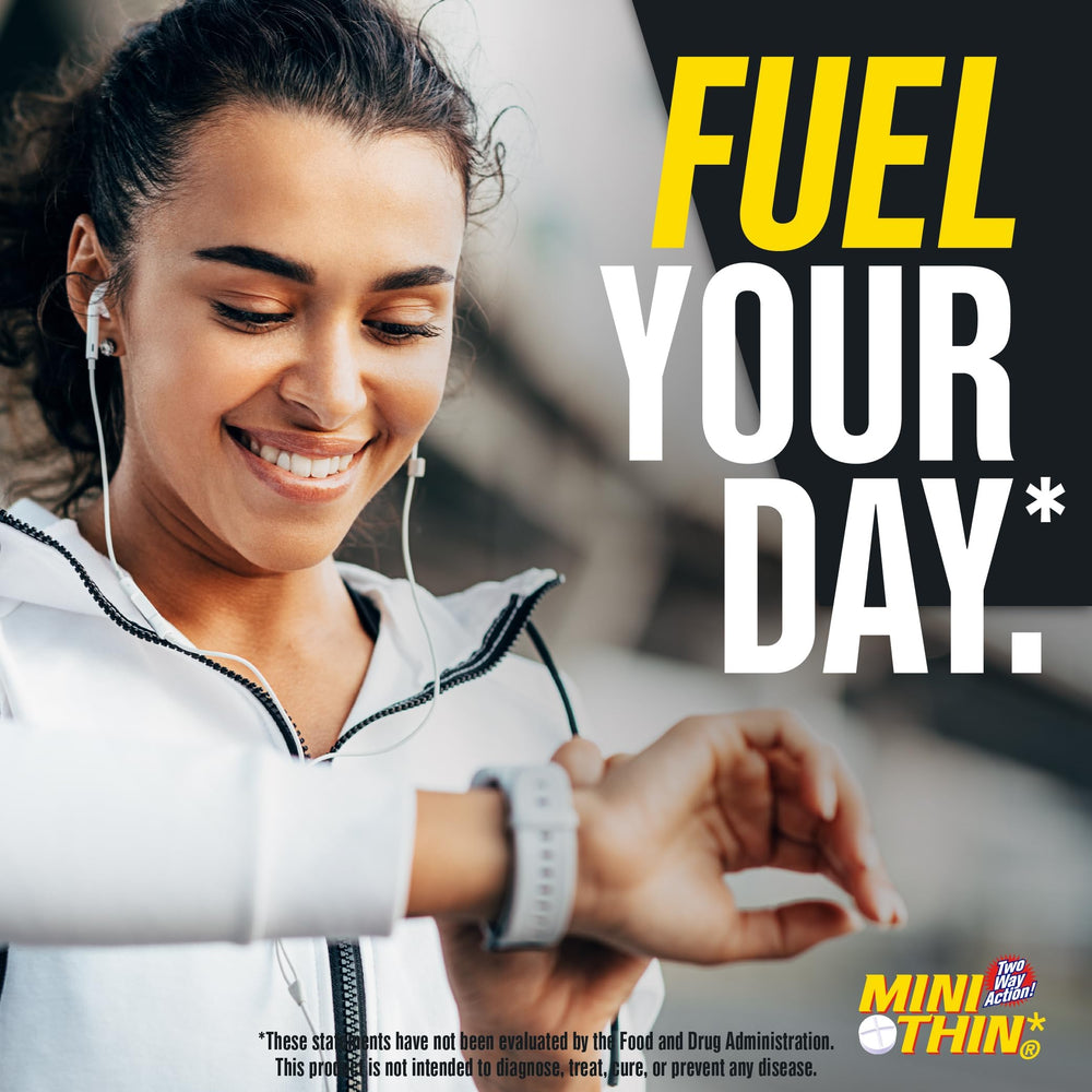 Mini Thin cápsula en contexto de entrenamiento, energía portátil para ejercicio