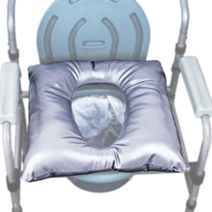 MINIVON cojín frontal en su empaque mostrando diseño y tamaño, mejora comodidad