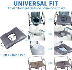 MINIVON tiras de velcro ajustables demostrando fijación estable al asiento