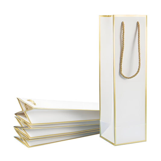 Miraclekoo frente de la bolsa blanca mostrando diseño elegante y presentación