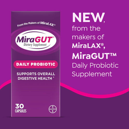 MiraGUT etiqueta trasera con información de ingredientes y beneficios claros