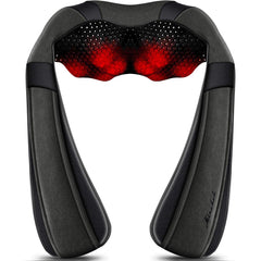 Mirakel vista frontal del masajeador mostrando controles y forma ergonómica, confort inmediato