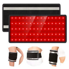 MIRSENG vista frontal del wrap mostrando LEDs y forma para aplicación corporal