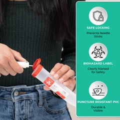MirTouch seis unidades alineadas para almacenamiento y reposición fácil