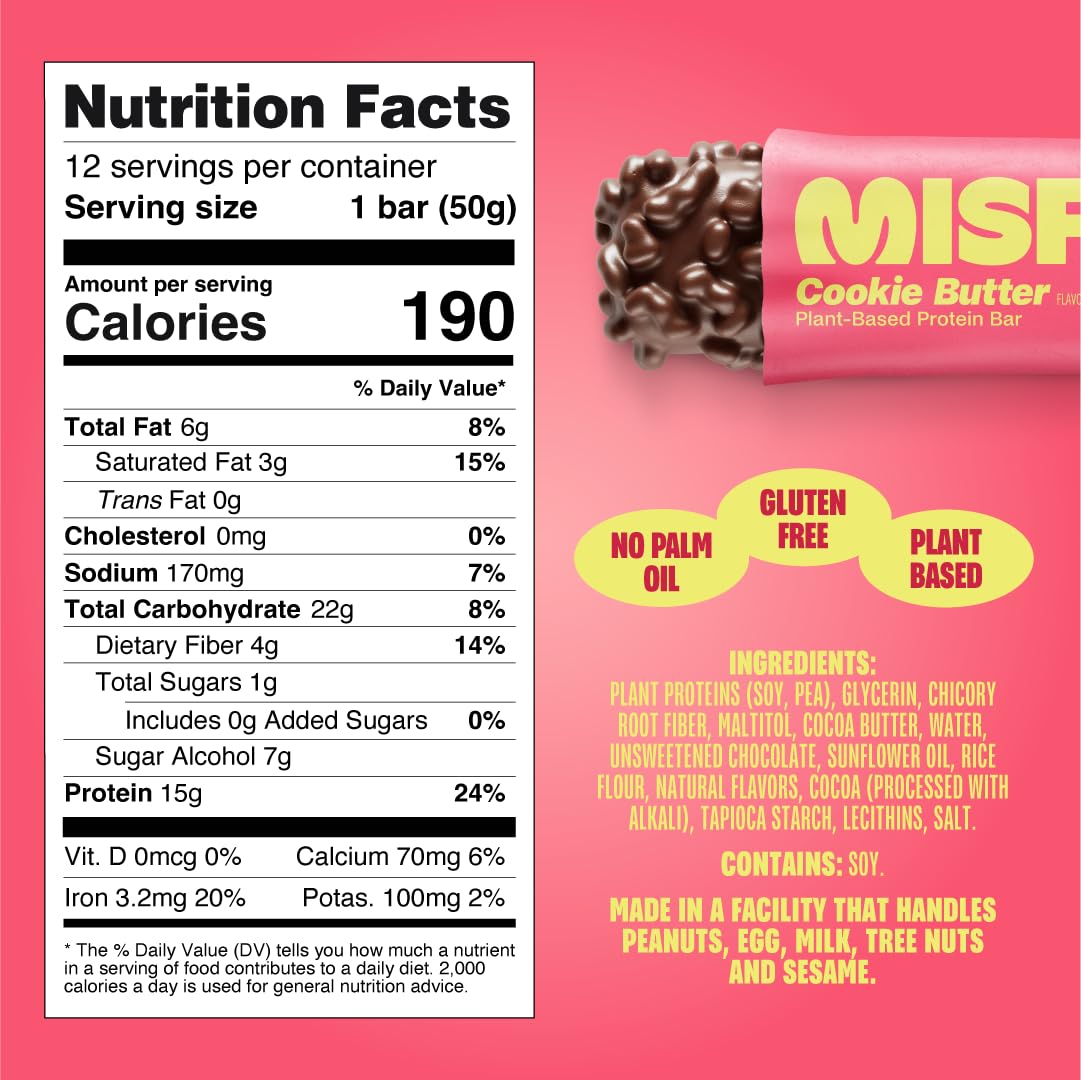 Misfits primer plano de textura crujiente y capa de chocolate para disfrutar