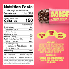 Misfits primer plano de textura crujiente y capa de chocolate para disfrutar