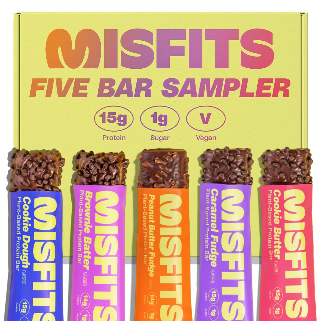 Misfits frente del paquete mostrando variedad y beneficio práctico