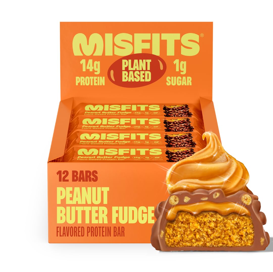 Misfits empaque frontal mostrando pack de 12 y beneficios principales