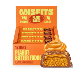 Misfits empaque frontal mostrando pack de 12 y beneficios principales
