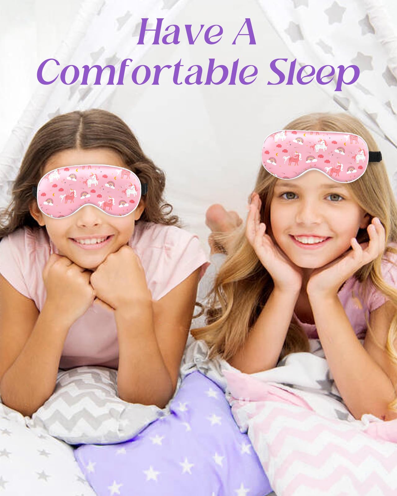 Miss Adola máscara dormir niños, regalo bonito por su empaque