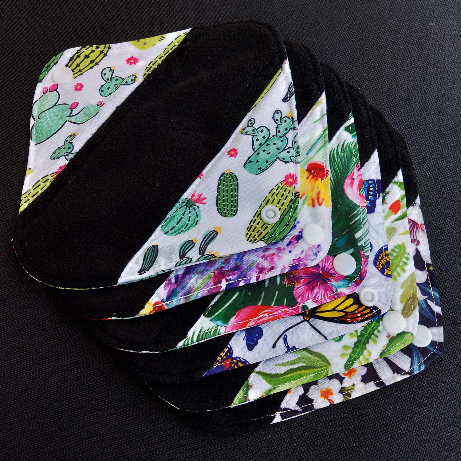 MissC2C capa exterior PUL impermeable con estampado, evita fugas