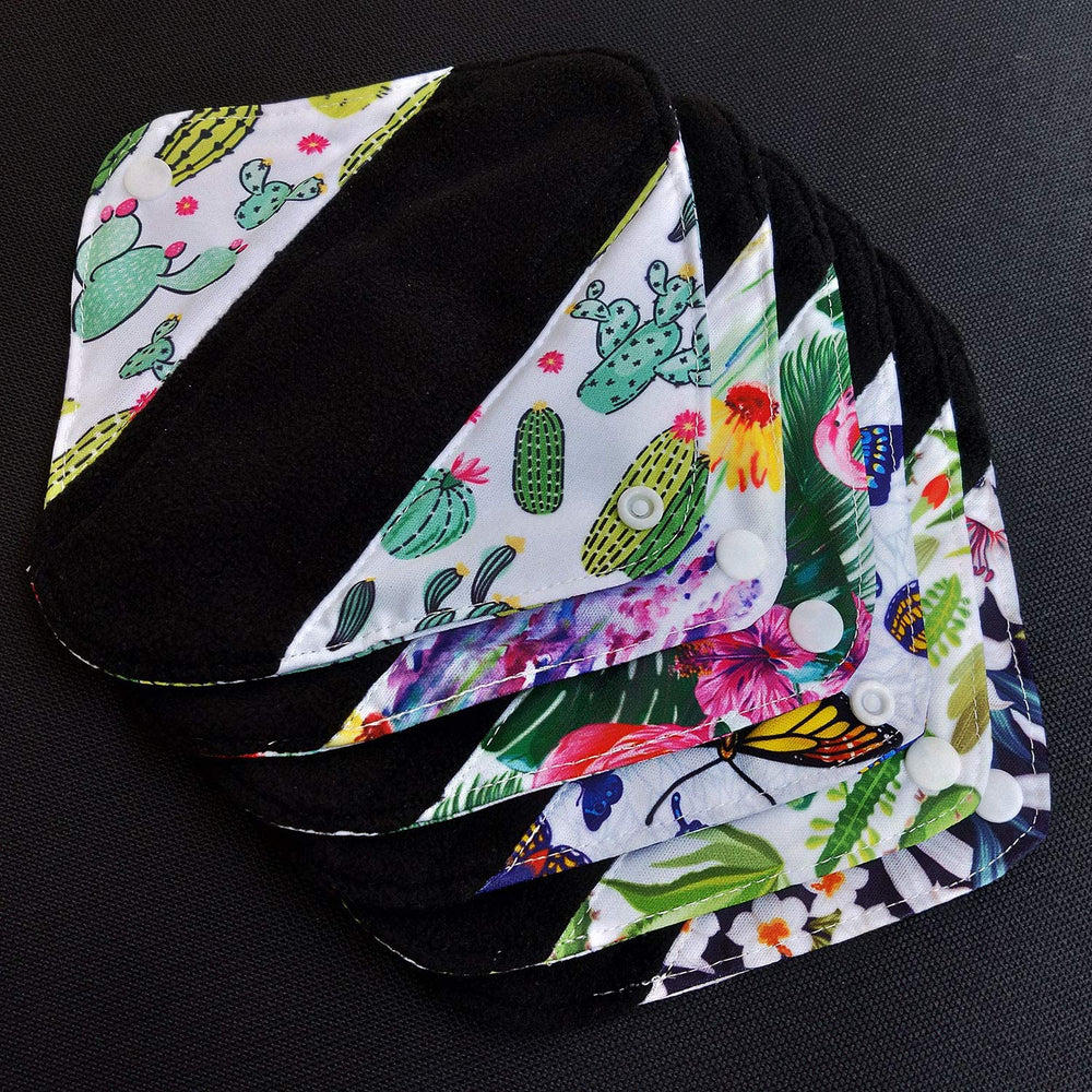 MissC2C capa exterior PUL impermeable con estampado, evita fugas