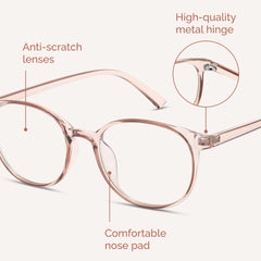 miyya gafas en escritorio, mayor comodidad durante trabajo digital