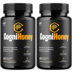MJO CogniHoney frente del empaque mostrando marca y beneficio práctico