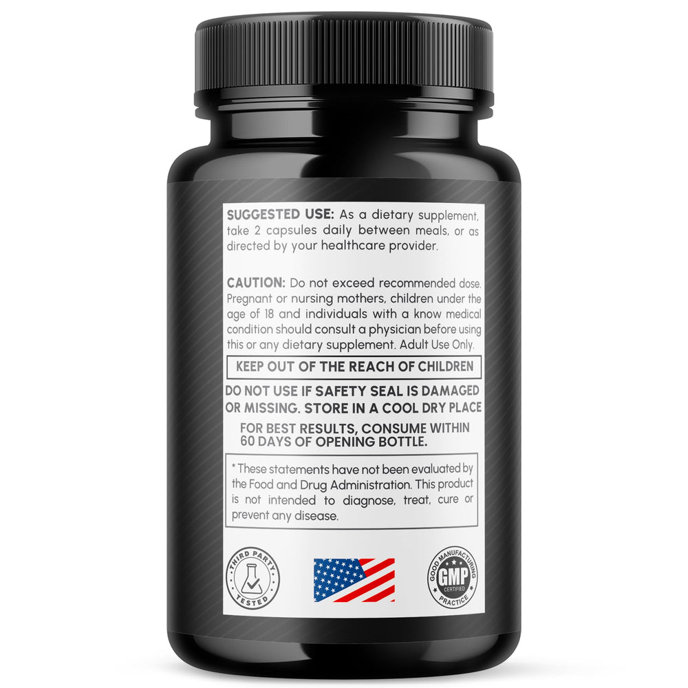 MJO CogniHoney tabla nutricional en etiqueta enfatizando componentes