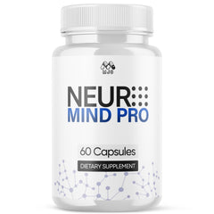 MJO frasco Neuro Mind Pro frontal mostrando etiqueta y diseño, beneficio claridad