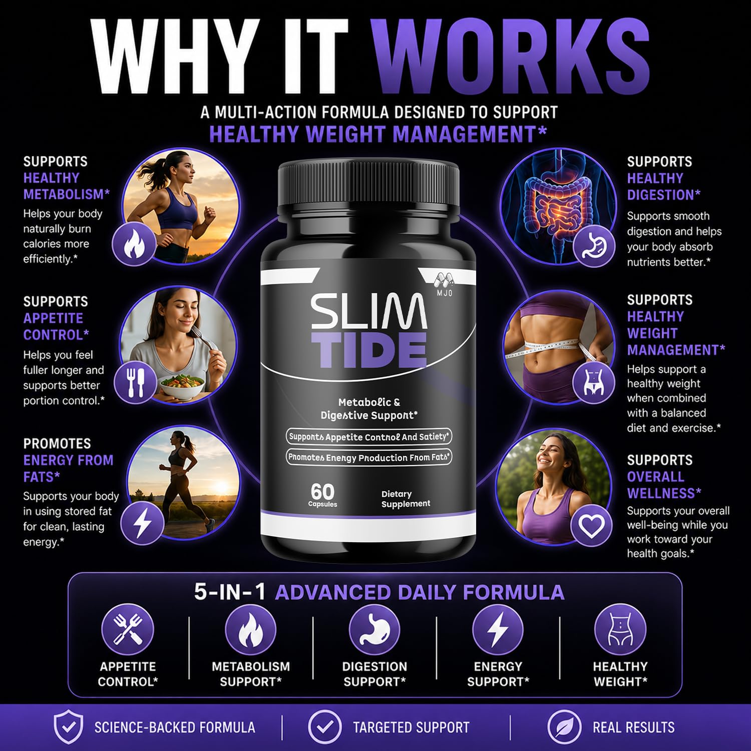 MJO ingredientes en primer plano destacando origen natural y calidad