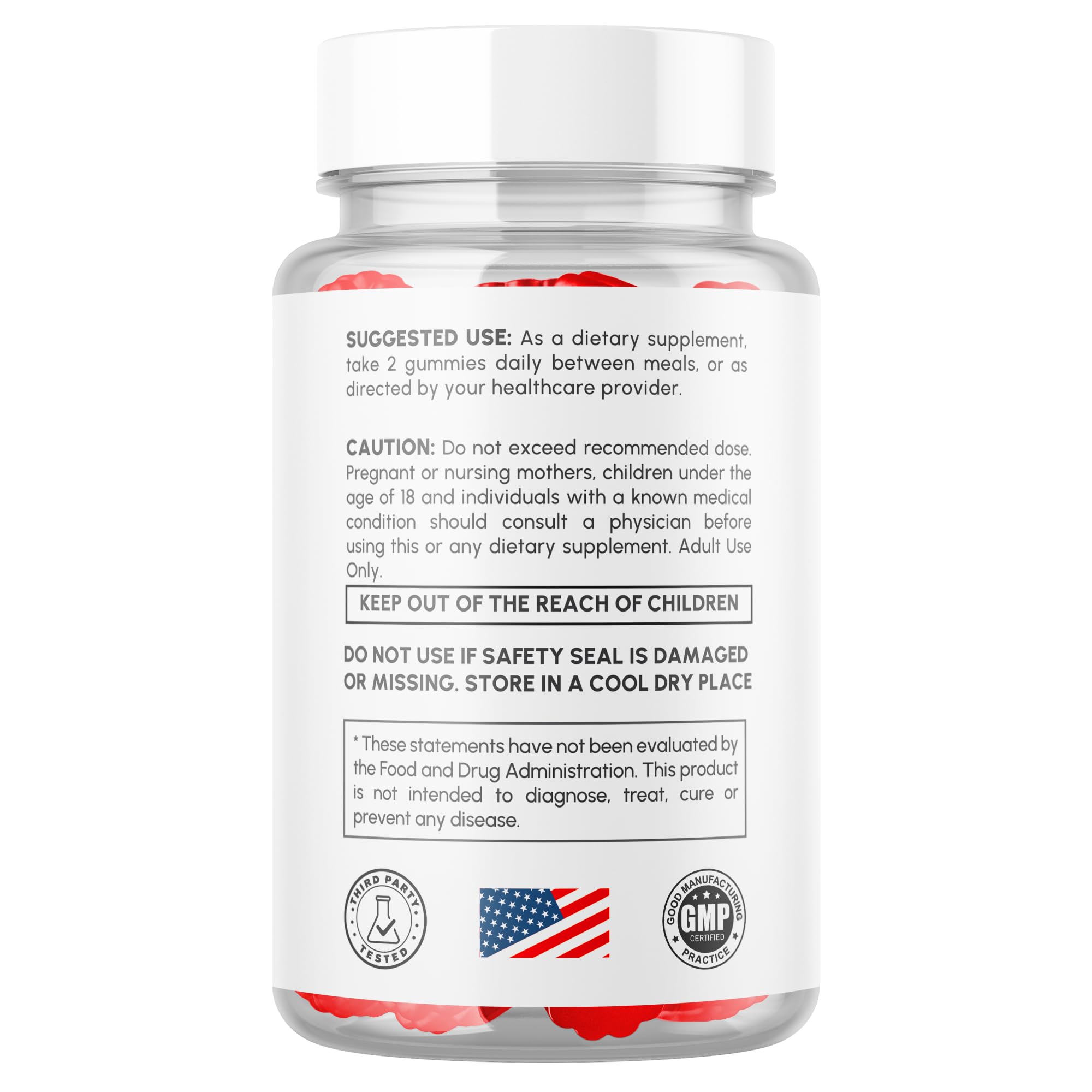 MJO Vital Boost XL etiqueta nutricional visible para revisar ingredientes