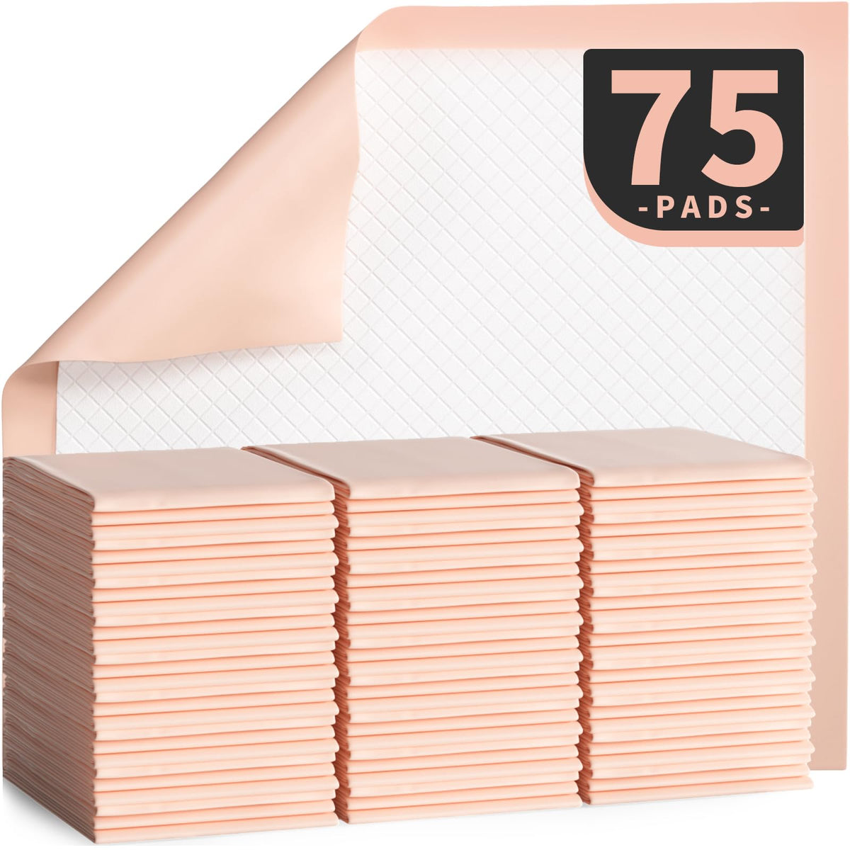 MKISS protector frontal empaquetado mostrando 75 unidades y conveniencia de almacenamiento