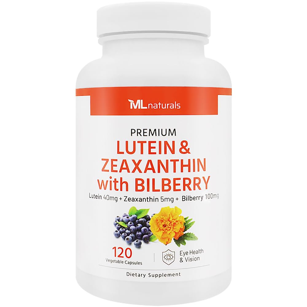 ML Naturals frasco delantero que muestra el producto y beneficios visuales