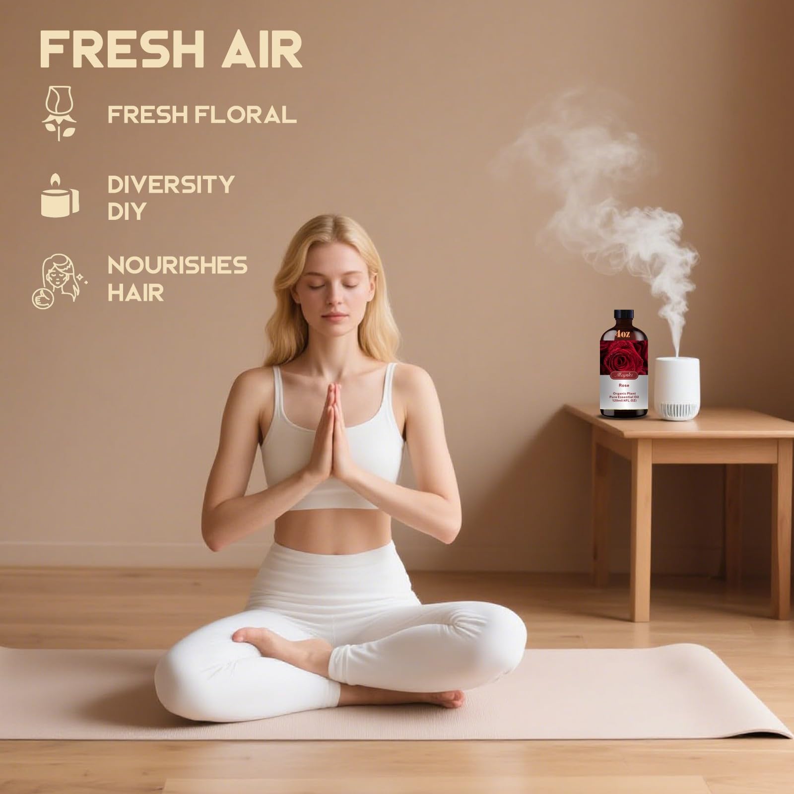 Mlynkl Rose: baño aromático, relajación en casa.