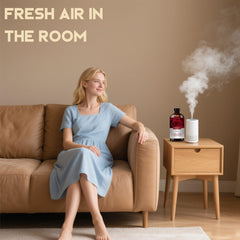 Mlynkl Rose: difusor con aceite, crea atmósfera calmante.