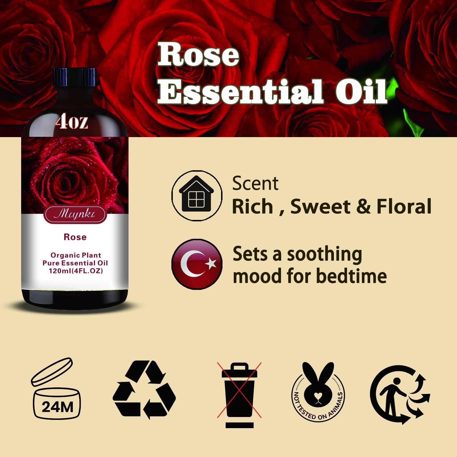 Mlynkl Rose: aroma para baños y spa en casa.