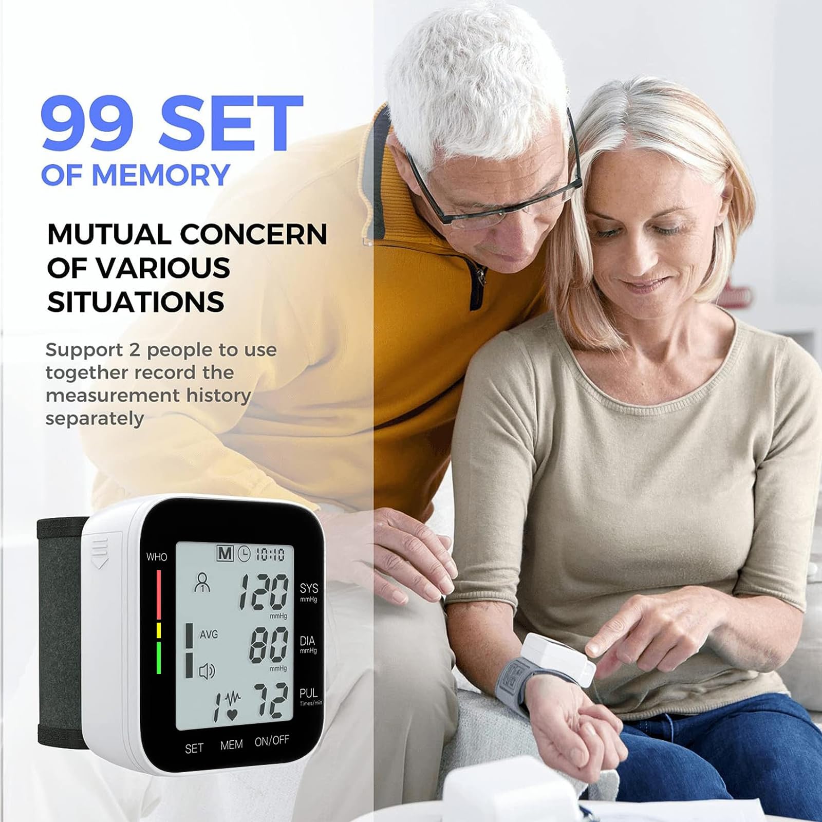 MMIZOO monitor en uso por hombre portátil y cómodo