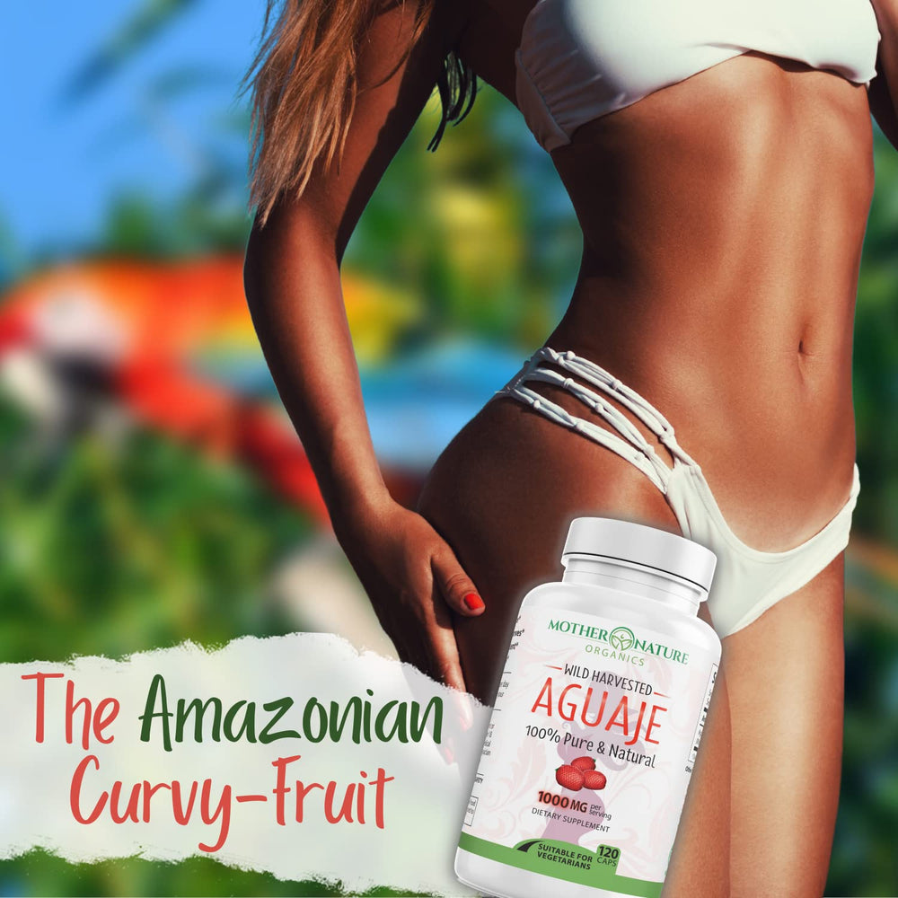 Detalle de la etiqueta nutricional de MNO Aguaje Curves mostrando ingredientes clave