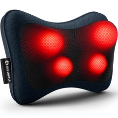 Mo Cuishle vista frontal del masajeador mostrando diseño ergonómico y confort