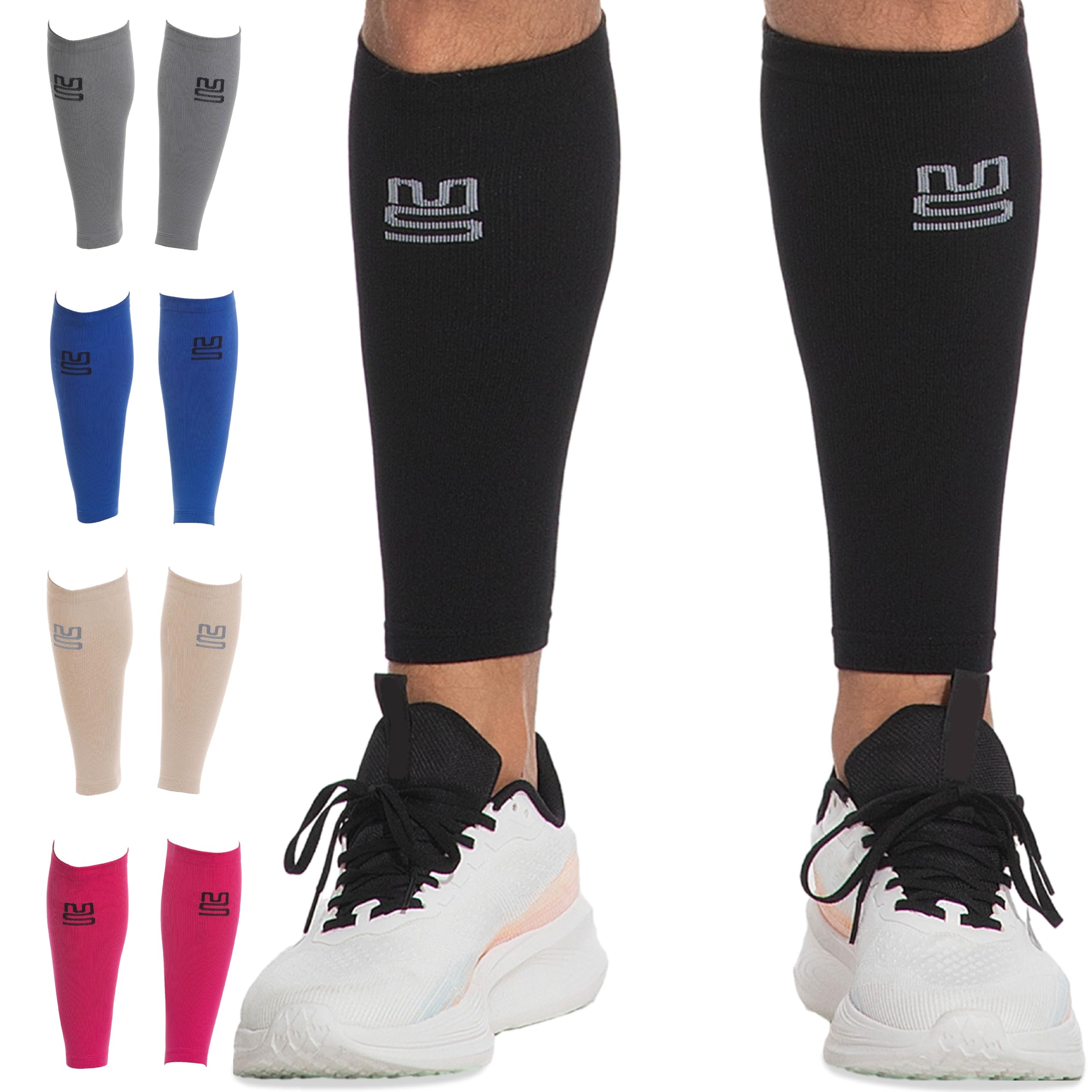 Modetro Sports vista frontal del par mostrando ajuste y diseño para soporte