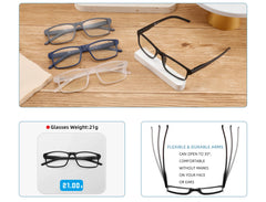 MODFANS gafas en escritorio de oficina para trabajo prolongado cómodo