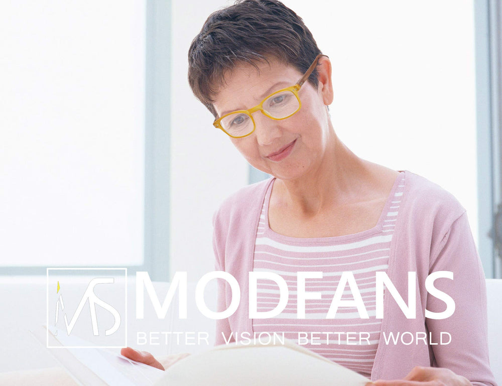 MODFANS gafas en contexto cotidiano, ideales para casa y oficina
