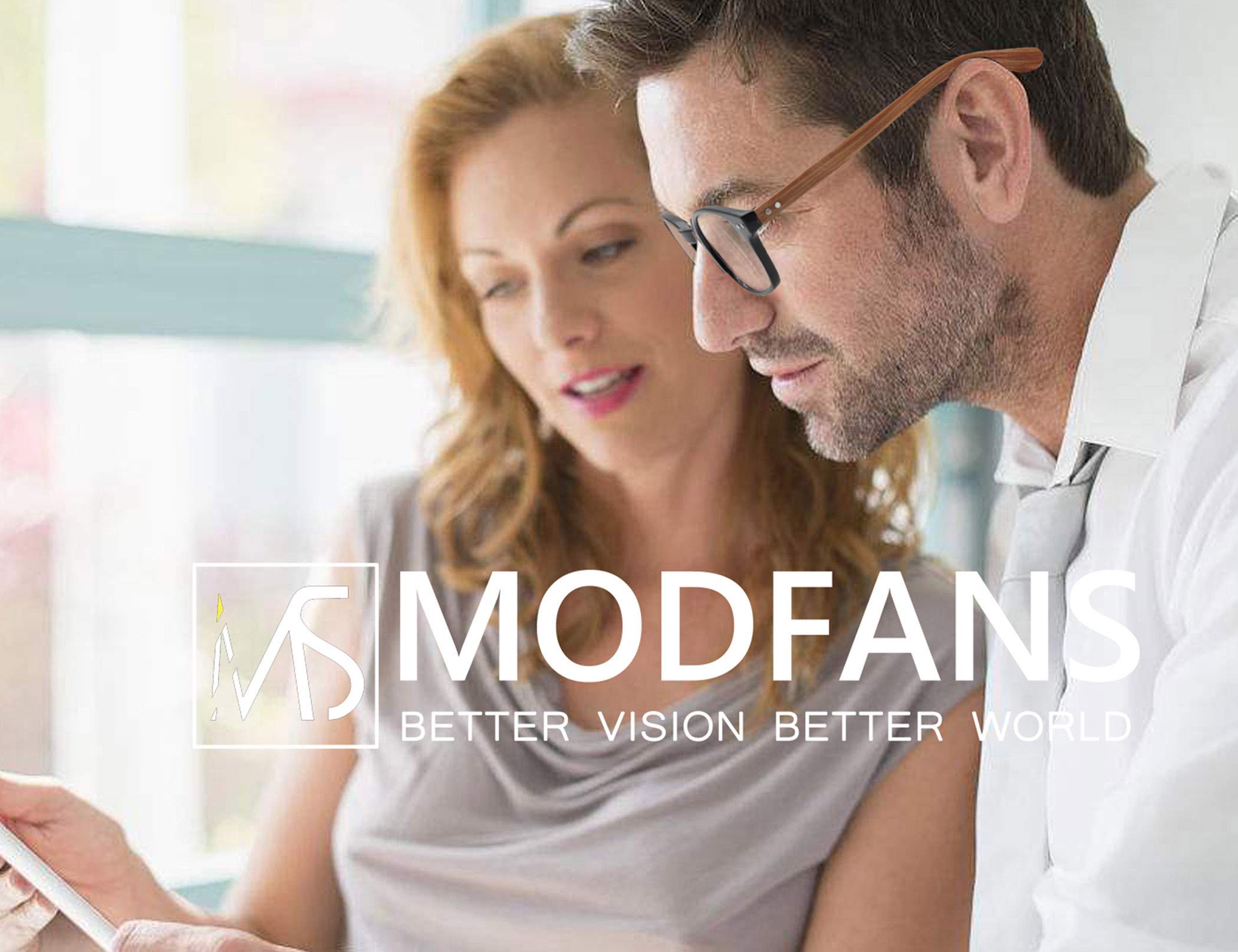 MODFANS funda y paño incluidos, protegen lentes y facilitan limpieza