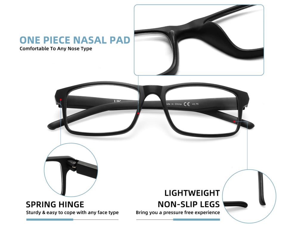 MODFANS gafas en uso frente a ordenador, reduce deslumbramiento