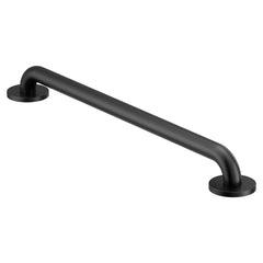 Moen barra de seguridad frontal negro mate, aspecto elegante y resistente