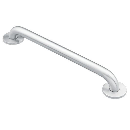 Moen vista frontal de la barra de 36 pulgadas mostrando diseño elegante y seguridad