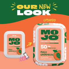MOJO escena lifestyle con persona activa usando pouches y manteniendo enfoque