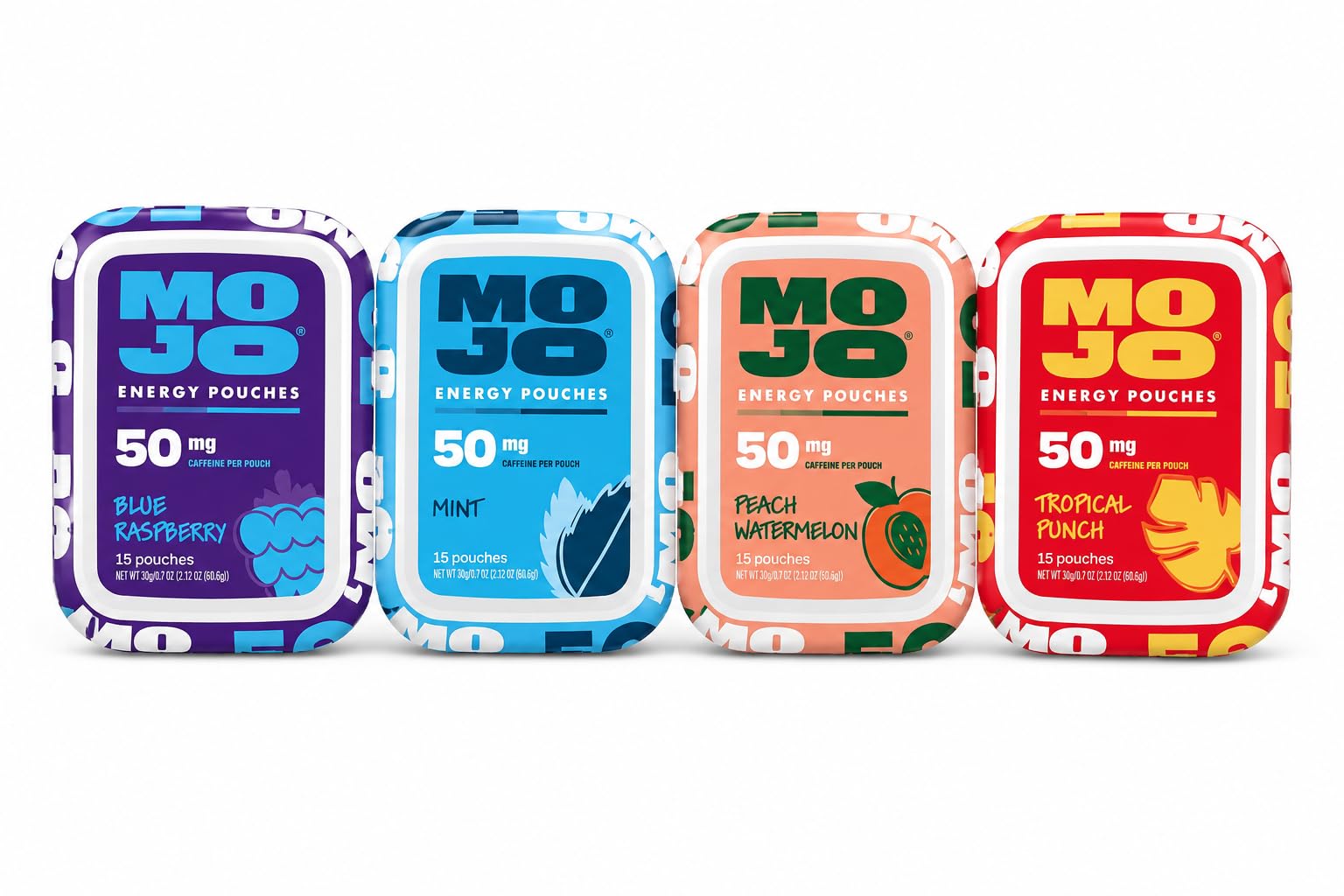 MOJO selección de sabores variados, ventaja para elegir según gusto