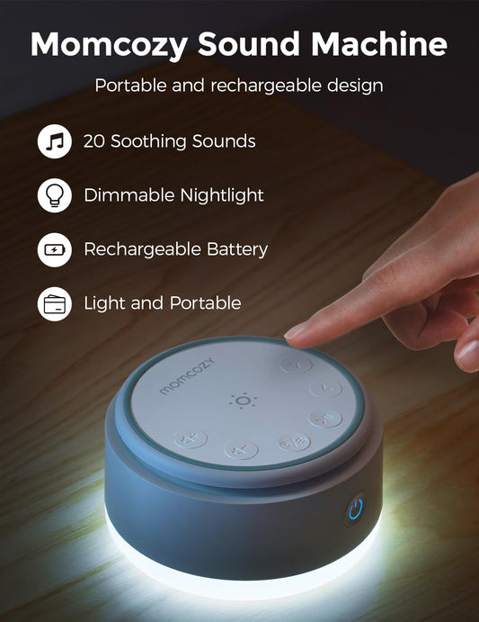 Momcozy detalle de la lámpara táctil con ajuste de brillo para control nocturno