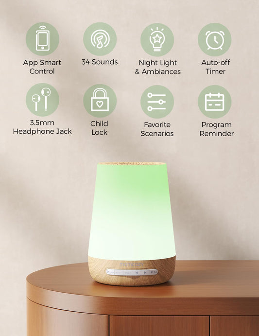 Momcozy detalle del panel con botones táctiles para ajuste rápido y cómodo