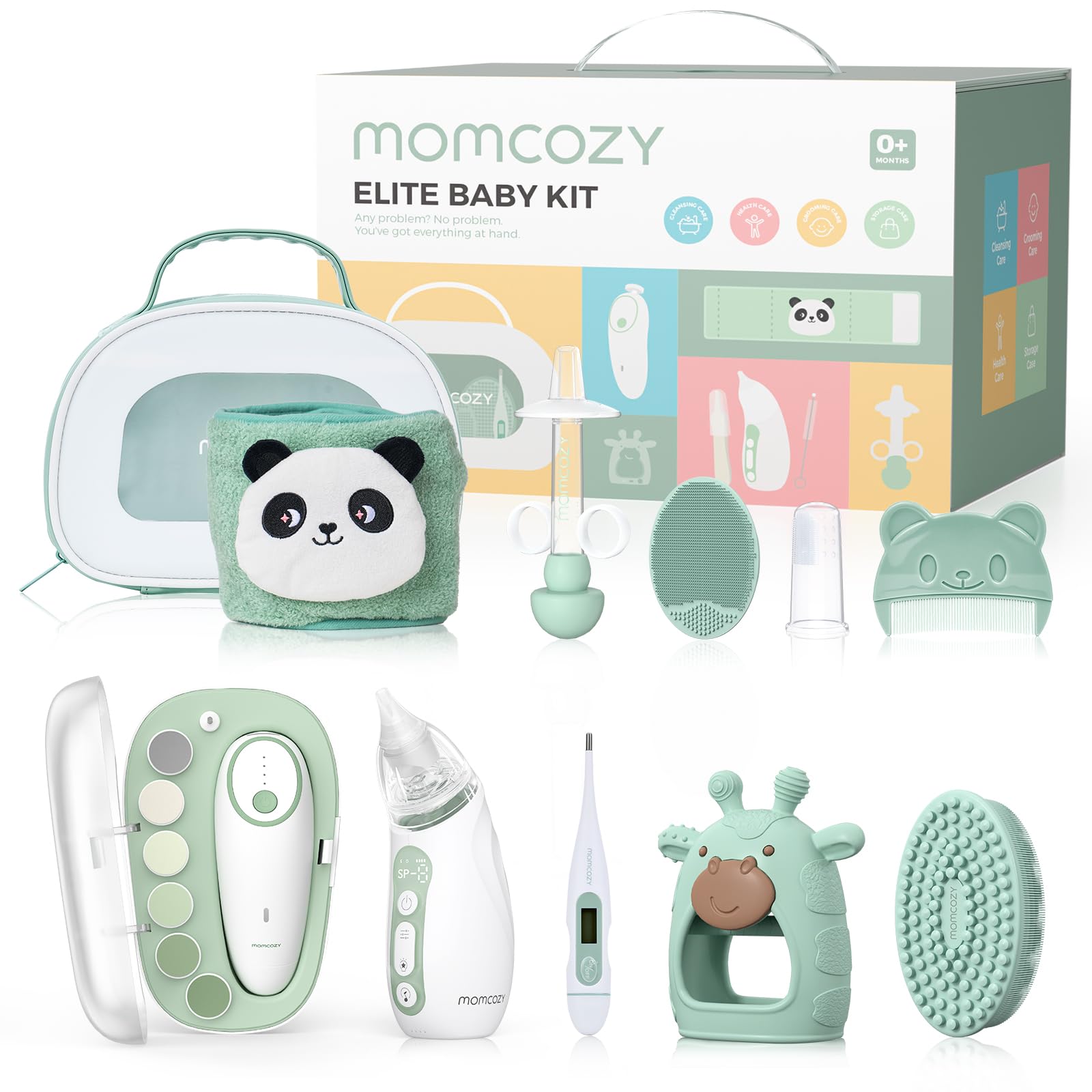 Momcozy kit frontal en caja, regalo completo para recién nacido