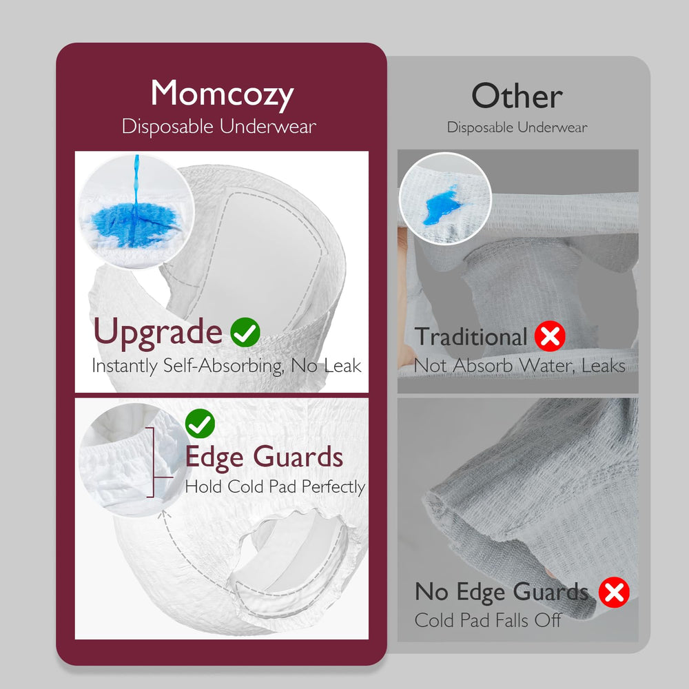 Momcozy almohadilla fría detalle de gel para alivio al sentarse