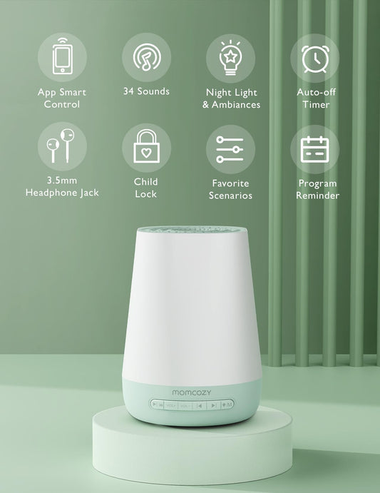 Momcozy detalle de superficie táctil fácil de limpiar y usar