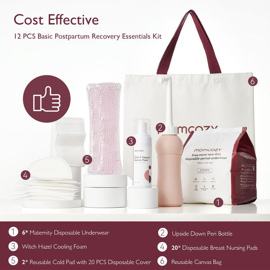 Momcozy ropa interior desechable textura suave para confort postparto