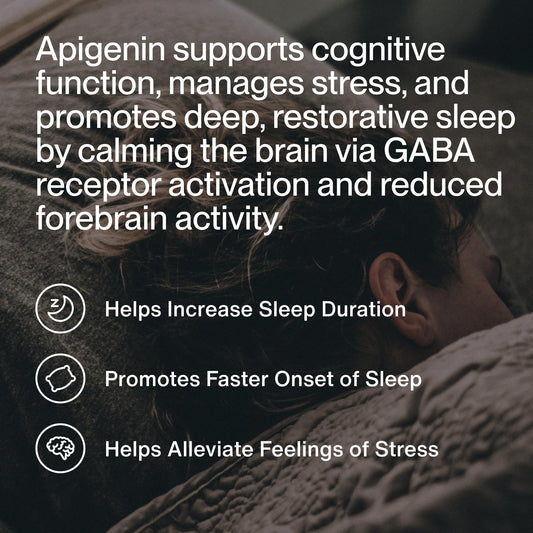 Momentous apigenin cápsulas abiertas mostrando forma y tamaño práctico