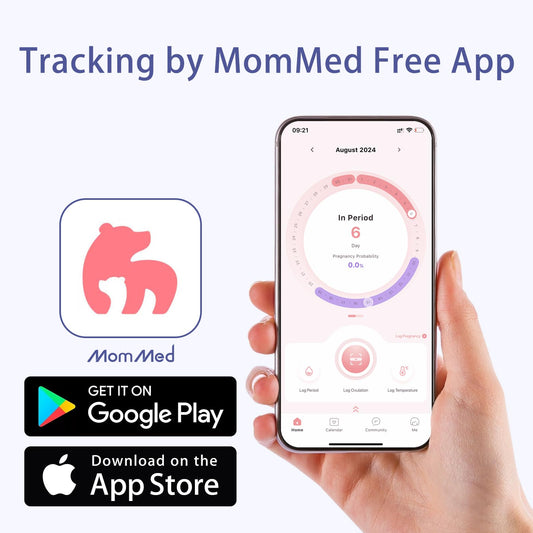 MOMMED primer plano de tira de ovulación 3mm para lectura más clara