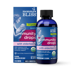 Mommy's Bliss frente del envase con etiqueta clara y beneficios visibles